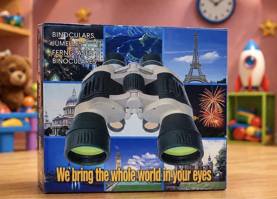 دوربین دوچشمی کودک مدل Adventure Binoculars | اسباب‌بازی آموزشی و طبیعت‌گردی