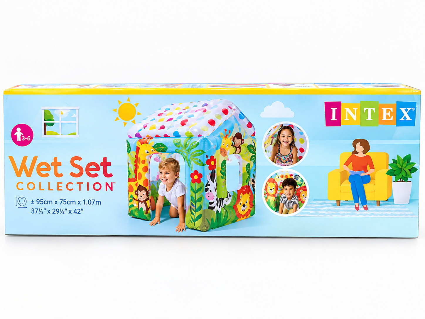 چادر بازی بادی اینتکس مدل Wet Set Collection