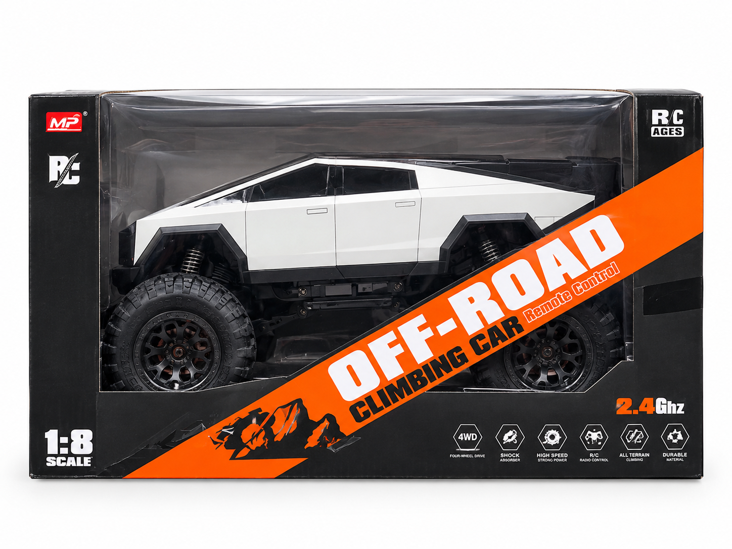 ماشین کنترلی آفرود Off-Road مدل Climbing Car مقیاس ۱:۸